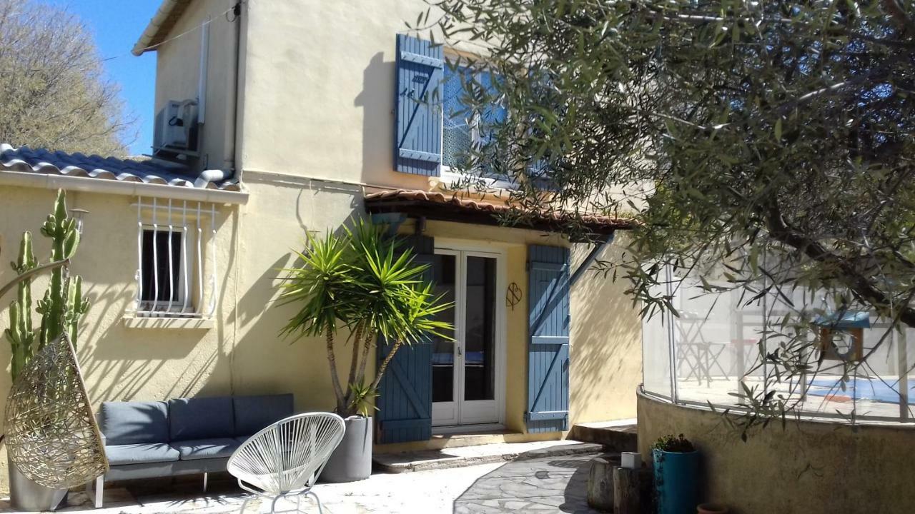 Maison jardin grande piscine , sortie bateau possible Marseille Extérieur photo